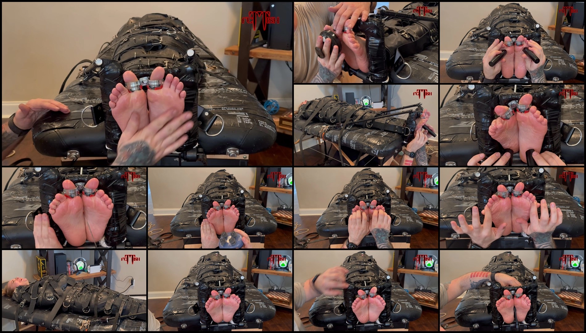 Fettish – The Tickle Table – Sweet Tease- mf, TicklingFeet