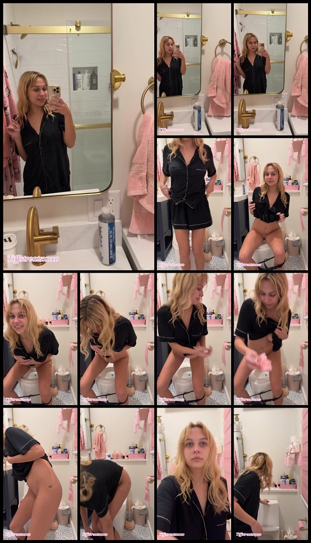 tiffstreatsxoxo – Peeing at the Honey Pot